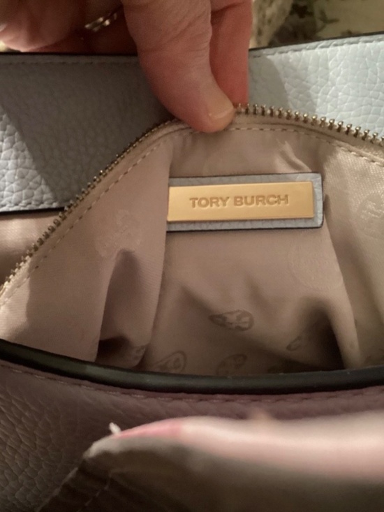 Tory Burch Light Blue Leather Backpack main image 4